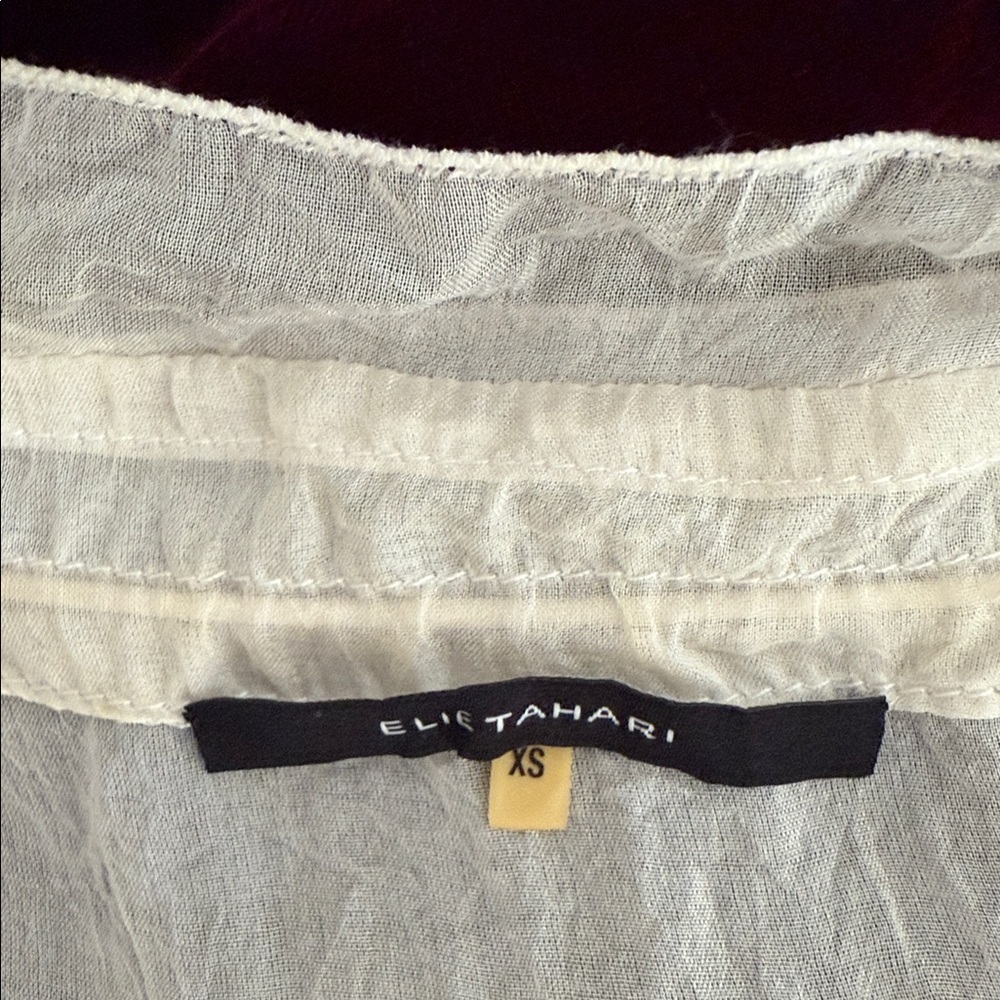 Elie Tahari Chiffon Blouse & Camisole - image 4